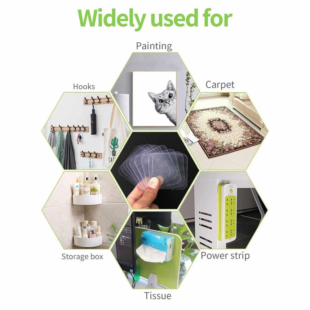 Multipurpose Wall Hanger Square Sticker