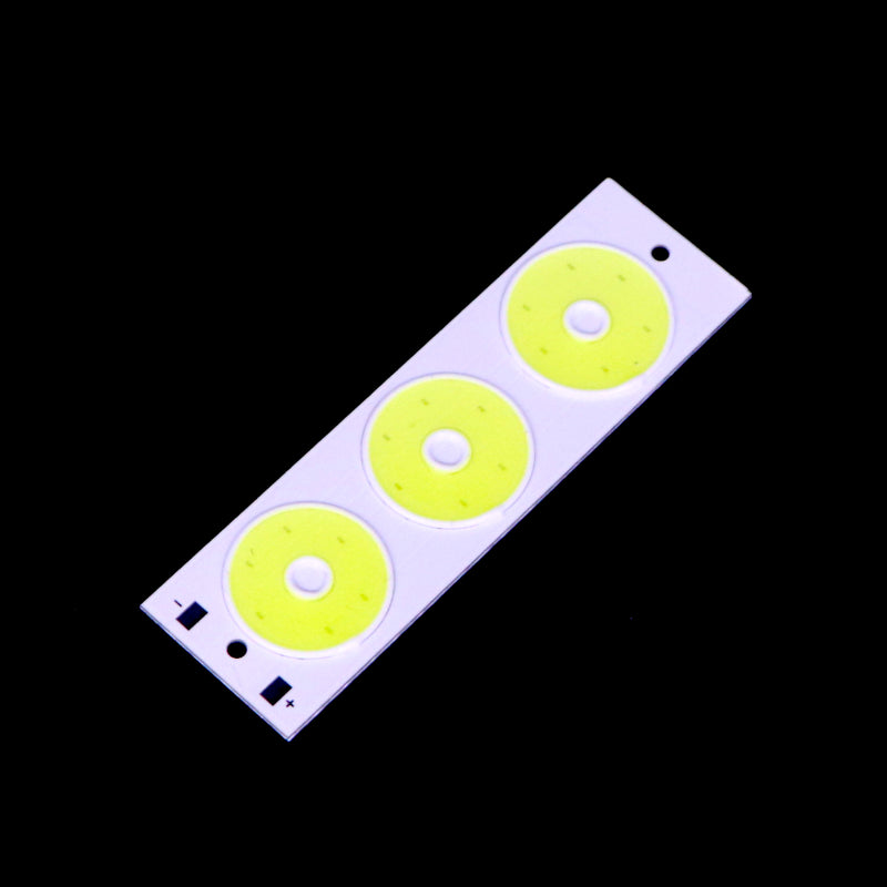 3.7v - 4V Doughnut/Button shape COB led Light [ Color - Cool White ]