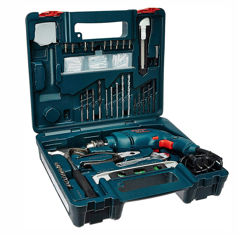 Bosch: 500W Drill Machine Impact with Professional Tool Kit