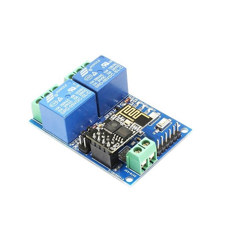 ESP8266 ESP-01 5V 2-Channels WiFi Relay Module for Home Remote Control Switch