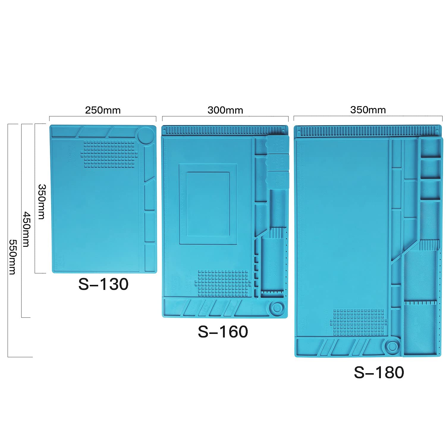 ESD S-160 Anti Static Magnetic Heat Insulation Workbench Mat