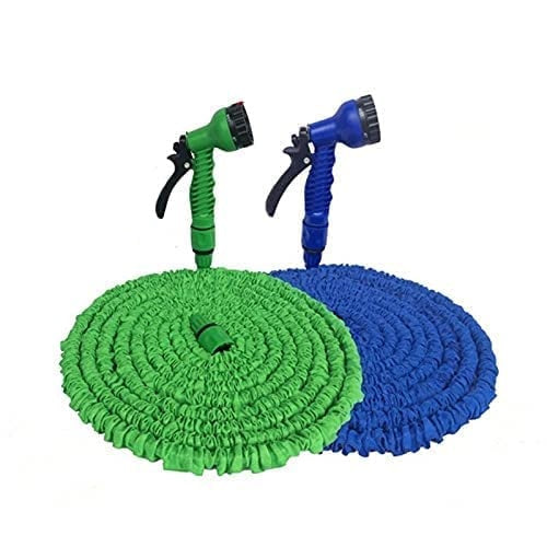 [Type 1] Expandable Magic Hose Water Pipe With Spray Gun – 30feet/10m for Cars/ Garden