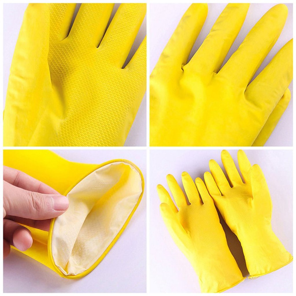 Gloves Pack Latex Gloves Flipkart Flock Line Reusable Rubber