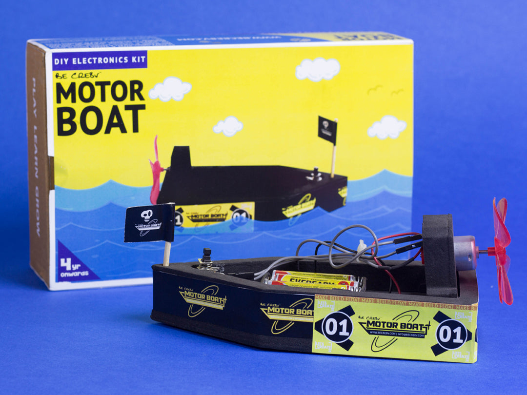 Motor Boat DIY Science Kit by BeCre8v