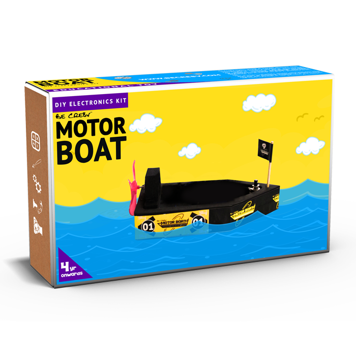 Motor Boat DIY Science Kit by BeCre8v