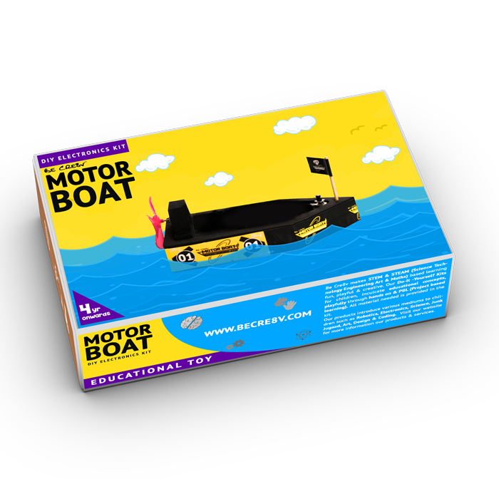 Motor Boat DIY Science Kit by BeCre8v