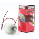 Premium White: 12V Centre Shaft DC Geared Motor