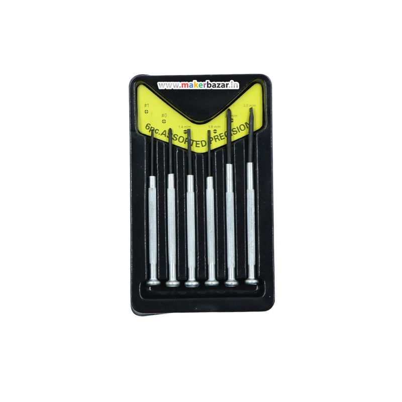 Generic: 6 pcs Precision Screwdriver Set (Metal Body)