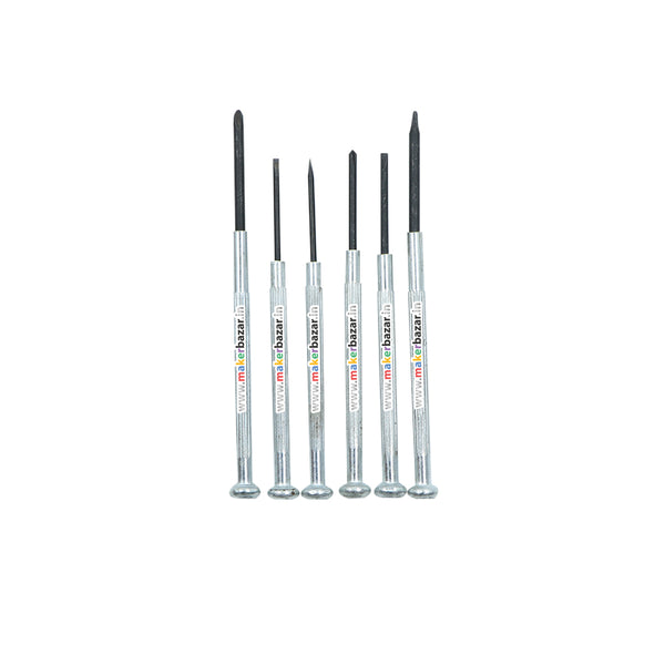 Generic: 6 pcs Precision Screwdriver Set (Metal Body)