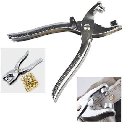 [Type 1] Grommet Hole Punch Rivets Eyelet Setting Cutter Pliers Tool