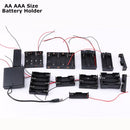 2XAA AA Battery Cell Holder with Wire