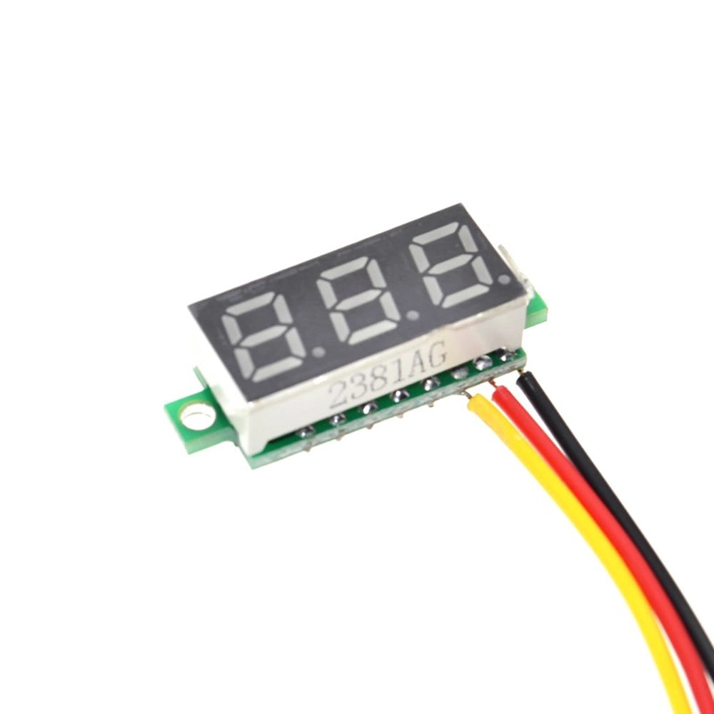 Dc Voltmeter Module Buy 0.28in 0-100v DC Voltmeter Module Three Wire