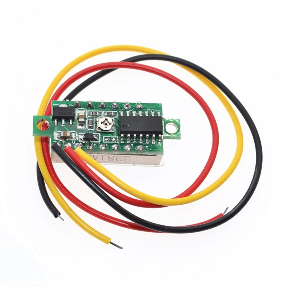 Dc Voltmeter Module Buy 0.28in 0-100v DC Voltmeter Module Three Wire