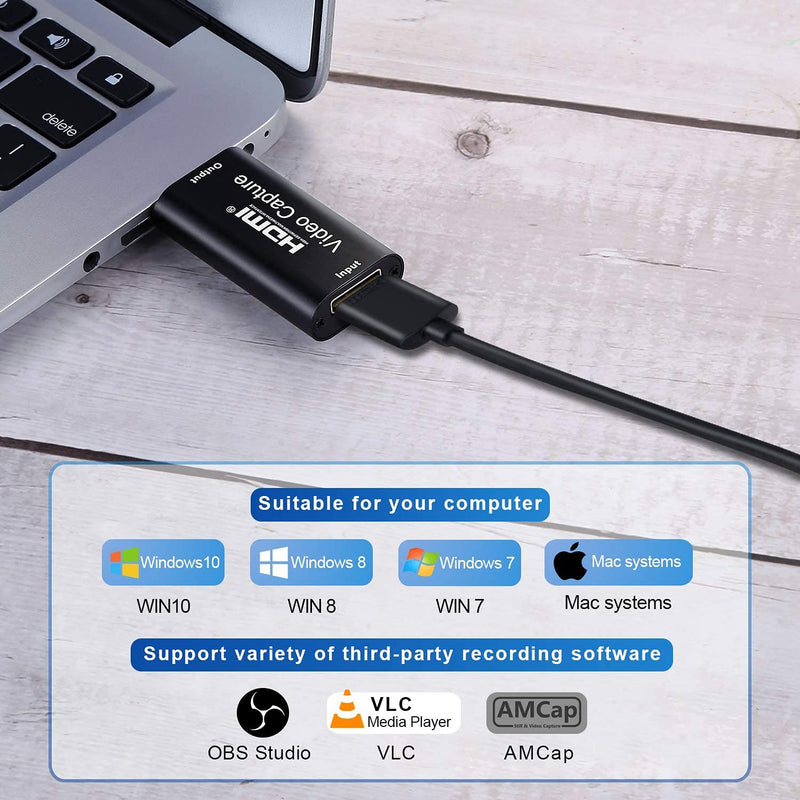 HDMI Video Capture/Audio Video Capture Cards – HDMI to USB 2.0