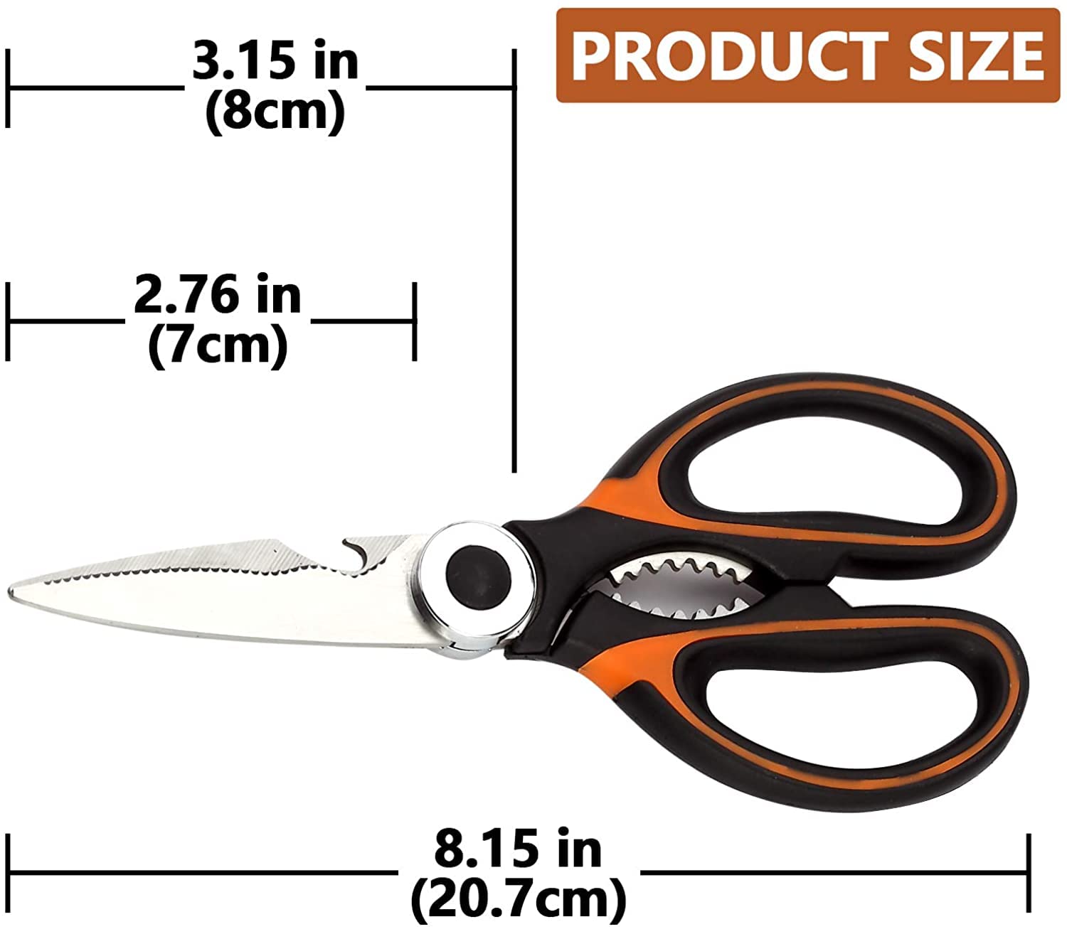 Scissors Scis 1pcs Heavy Duty Scissors for Kitchen Use / Multi-Function Kitchen Scis