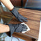 Multipurpose Natural Gum Rubber Reusable Cleaning Gloves (Pair)- Grey/Black