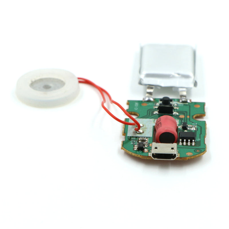 [OD] 5v DIY Ultrasonic Piezoelectric Humidifier Moisture Atomizing Chip / Mist maker with Micro USB PCB Circuit + Rechargeable LiPo Battery and Micro USB Cable