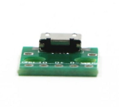 MICRO USB to DIP Adapter/Module/Breakout Board Green