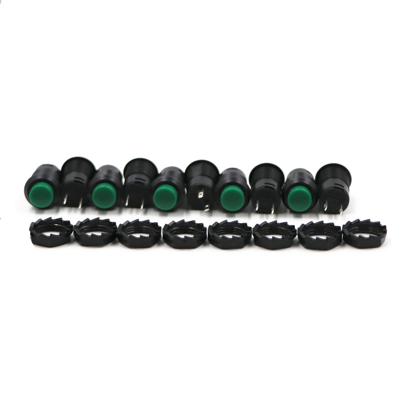 [Type 2] Momentary Switch Only Push Type Color - Green (30 mm x 12 mm)