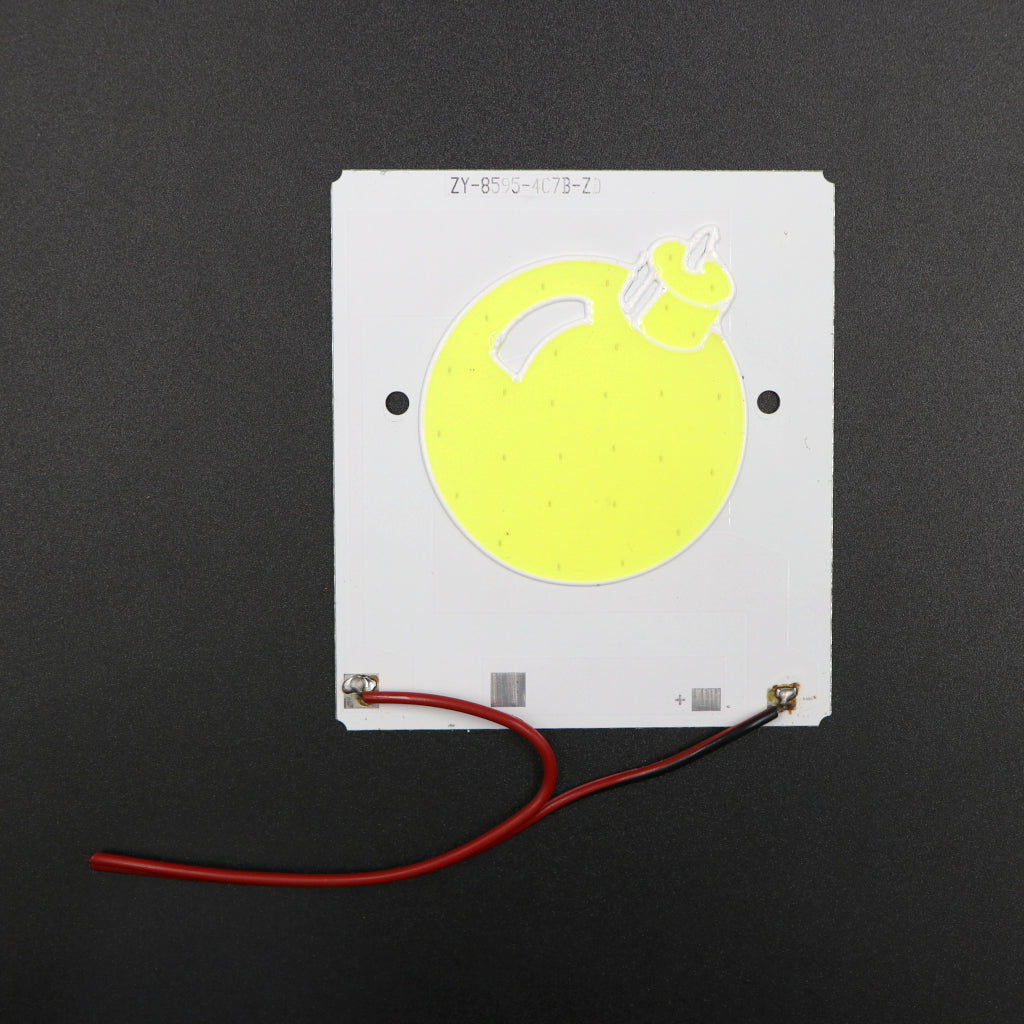 11.1V - 12V Bomb Shape COB led Light [ Color - Cool White ]