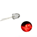 LED 10mm Red Clear Type 
