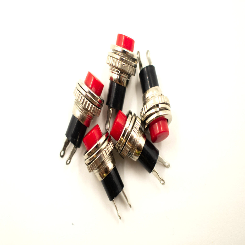 [Type 3] Momentary Switch Only Push Type (Half Metal Body) 25mmx12mm