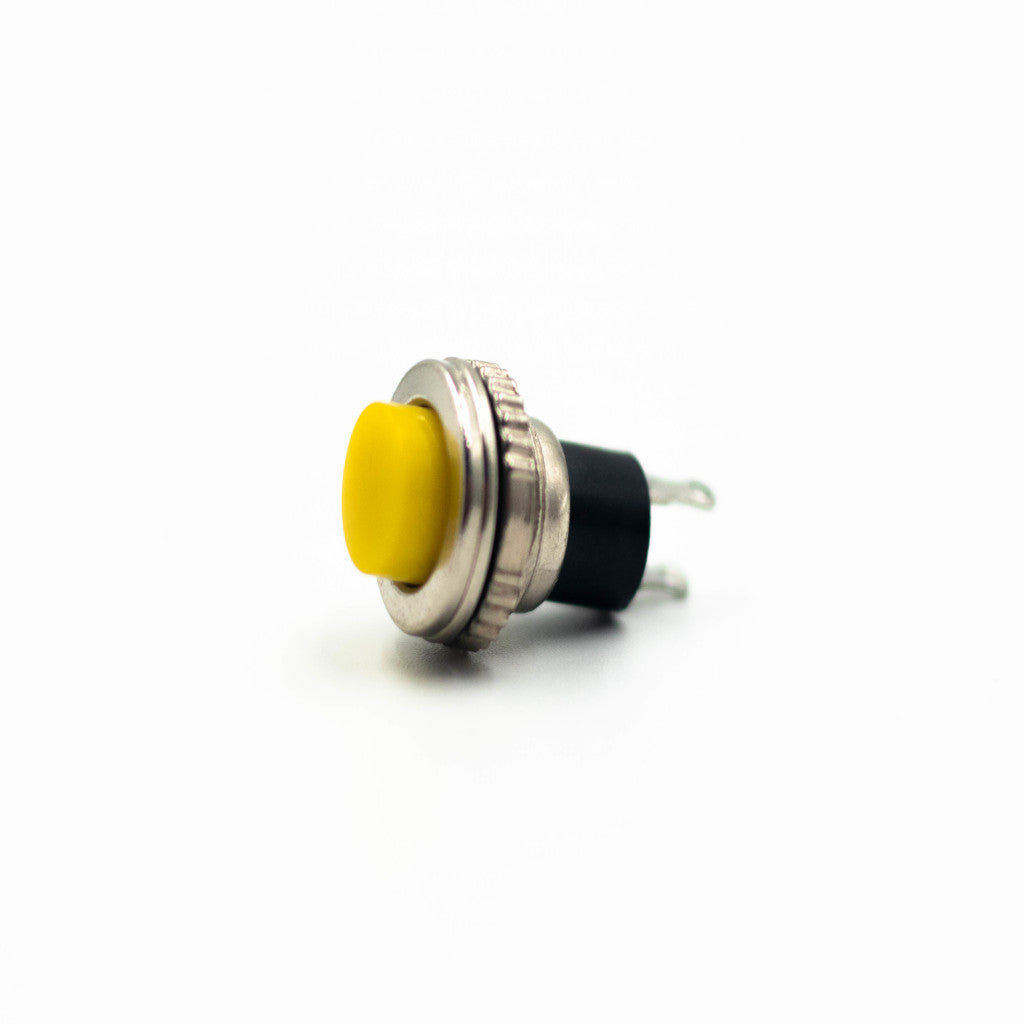 [Type 3] Momentary Switch Only Push Type (Half Metal Body) 25mmx12mm