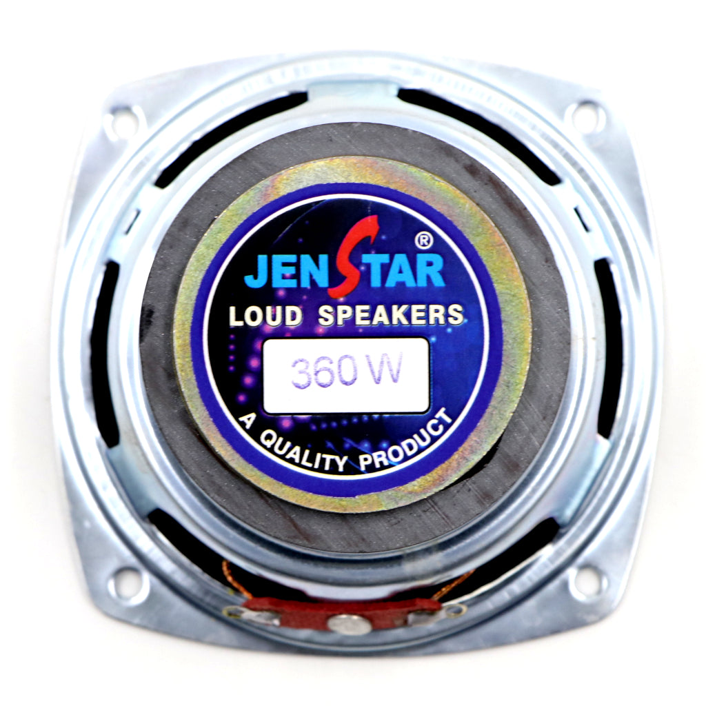[Type 2] Jenstar: Speaker 4 ohm 60 Watt [3 Inch] Subwoofer Speaker With Red Diaphragm
