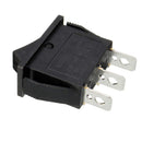 KCD3 SPDT ON-OFF-ON 3Pin Rocker Switch - Black