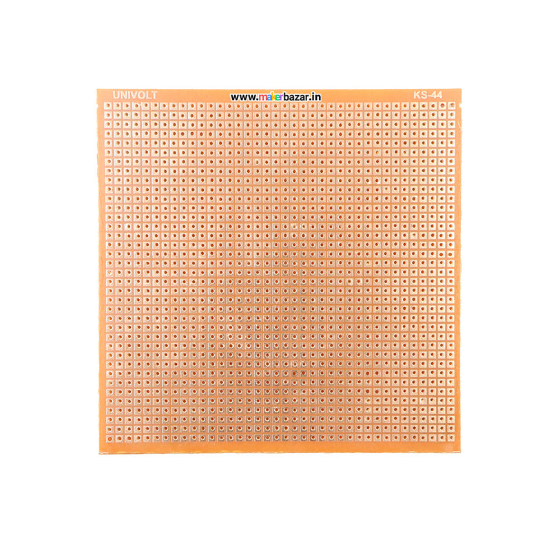 Univolt: Dot Board / Perforated Vero Board PCB Single Sided Printed Circuit Zero Board (Good Quality)