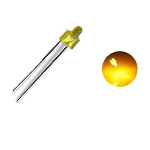 DIP LED 2mm Nipple/ Tower/ Rocket Shape Diffused Type