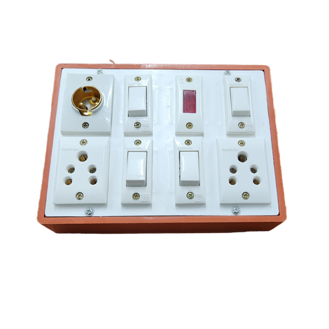 1-Phase Lamp Load with 2 Sockets 1 Bulb Holder