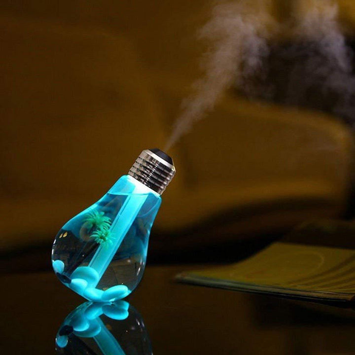 Light Bulb Design Portable Humidifer for Home Decor