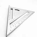 Generic: Double Side Scale Triangle Measurement Hand Tool - Metal