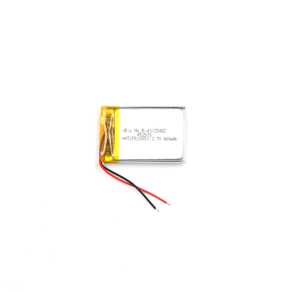 Generic: 400mAh Lipo Battery - Single Cell 3.7V Lithium Polymer Battery