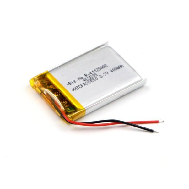 Generic: 400mAh Lipo Battery - Single Cell 3.7V Lithium Polymer Battery