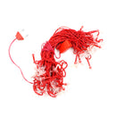 Small Red Silicon Flower 42 LED String Fairy Lights