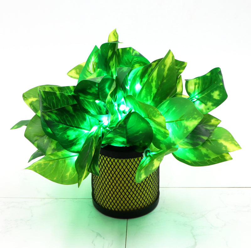 Big Lite Green Leaf 38 LED String Fairy Lights