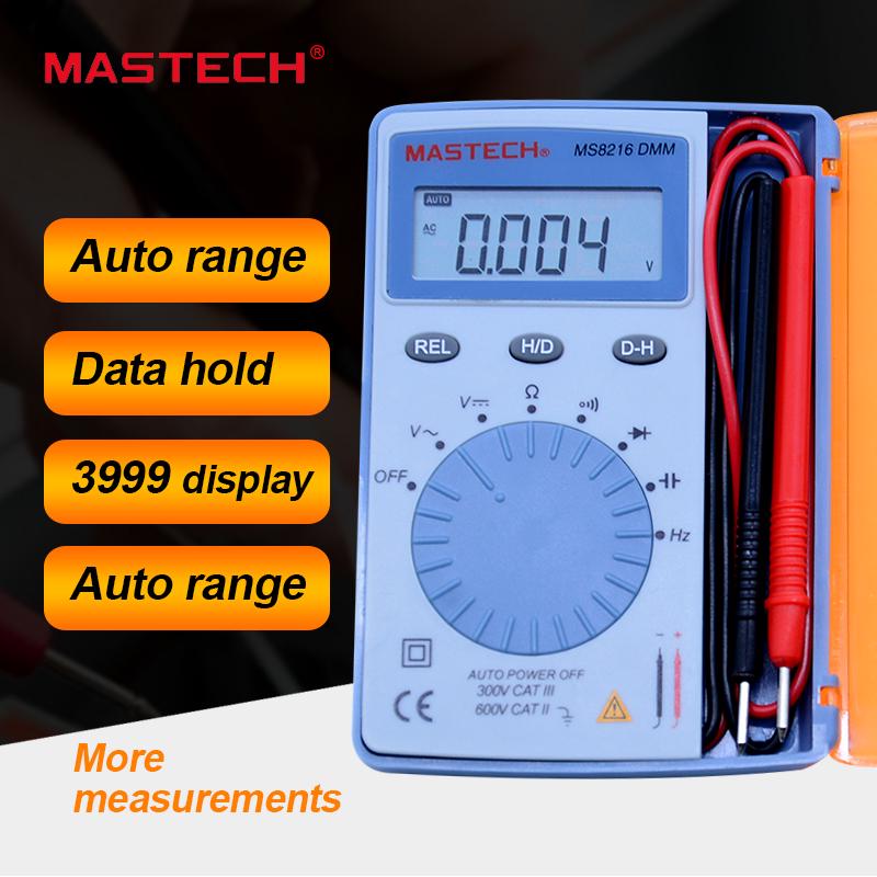 MASTECH MS8216 - Pocket Digital Multimeter