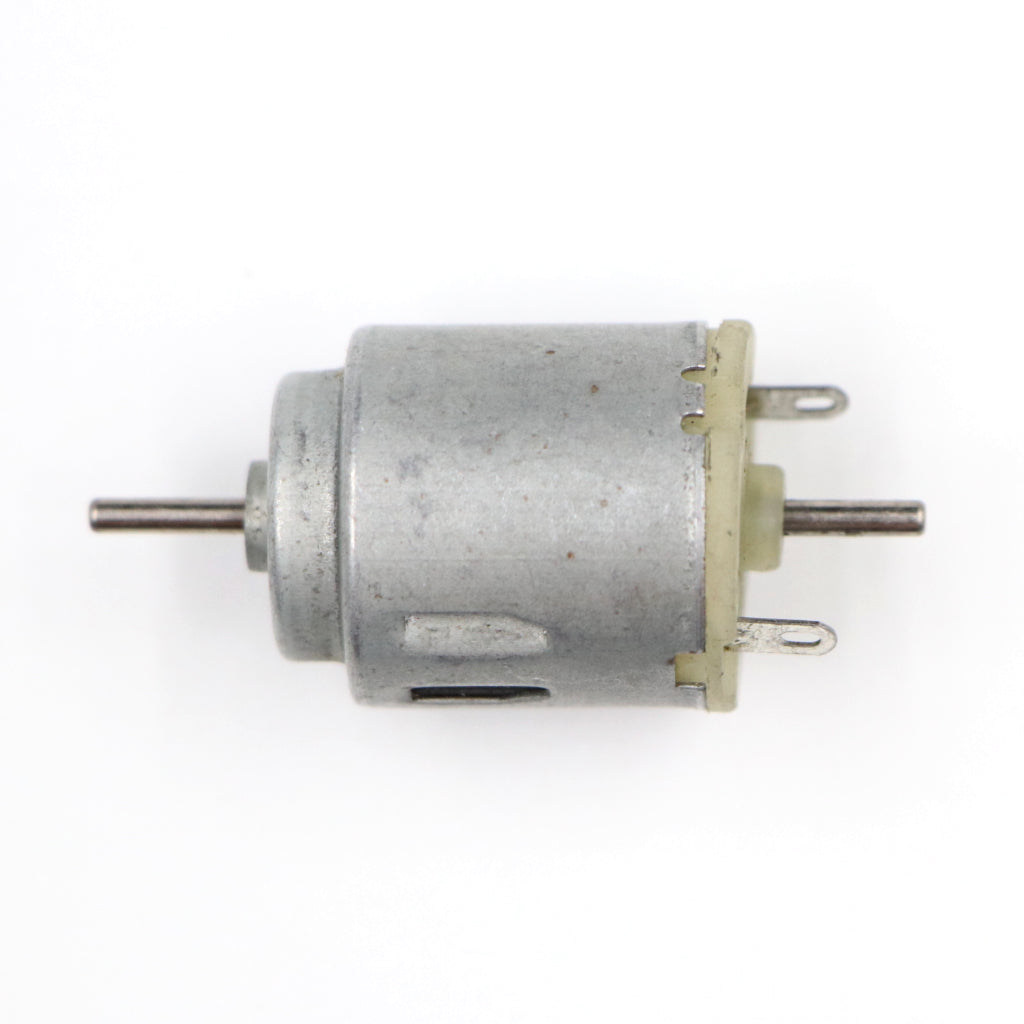 DC Toy Motor - Small Double/Dual Shaft High RPM Round DC Toy Motor (47 x 20.5)