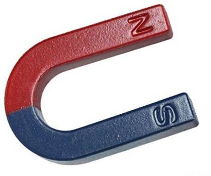 Red Blue Painted Pole U Shaped Horseshoe Magnet 1.5 inch