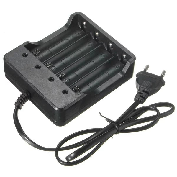 [Type 1] 18650x4 Li-Ion Battery Charger Adapter (Hard Pin Spring)