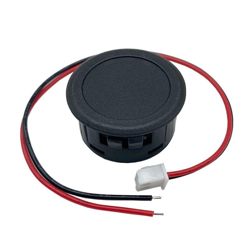Circular Two-Wire Voltmeter DC 5-100V Round LED Display