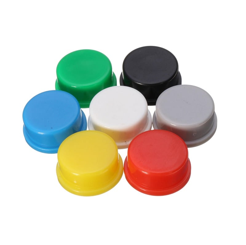 Tactile Push Button Switch Cap - Red