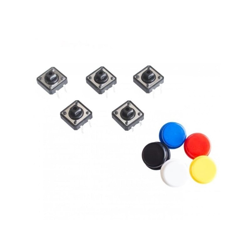 Tactile Push Button Switch Assorted Kit – 25 pcs kit