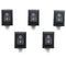 Mini Rocker Switch Complete Black 2 Pin SPST ON-OFF 250V