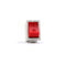 Mini Rocker Switch Red + White(BG) 2 Pin SPST ON-OFF 250V