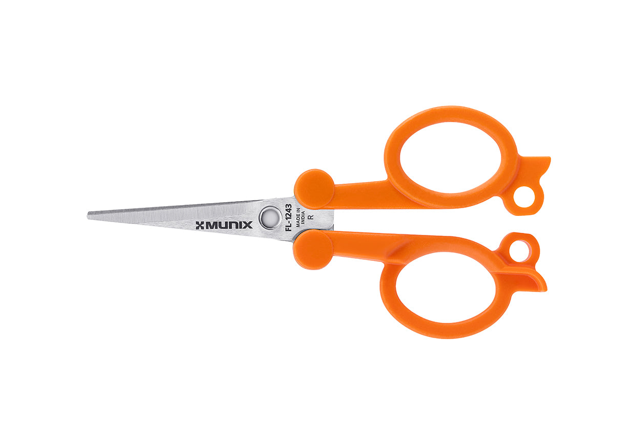 Munix: FL-1243 Mini Portable Folding Scissor for DIY/ Travel/ Home Use