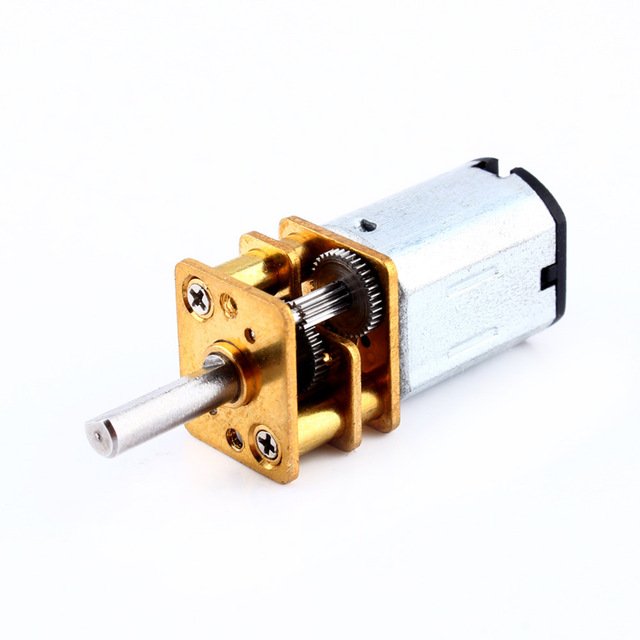 [New] N20 12V Micro Metal Gear Motor without Encoder 120 RPM