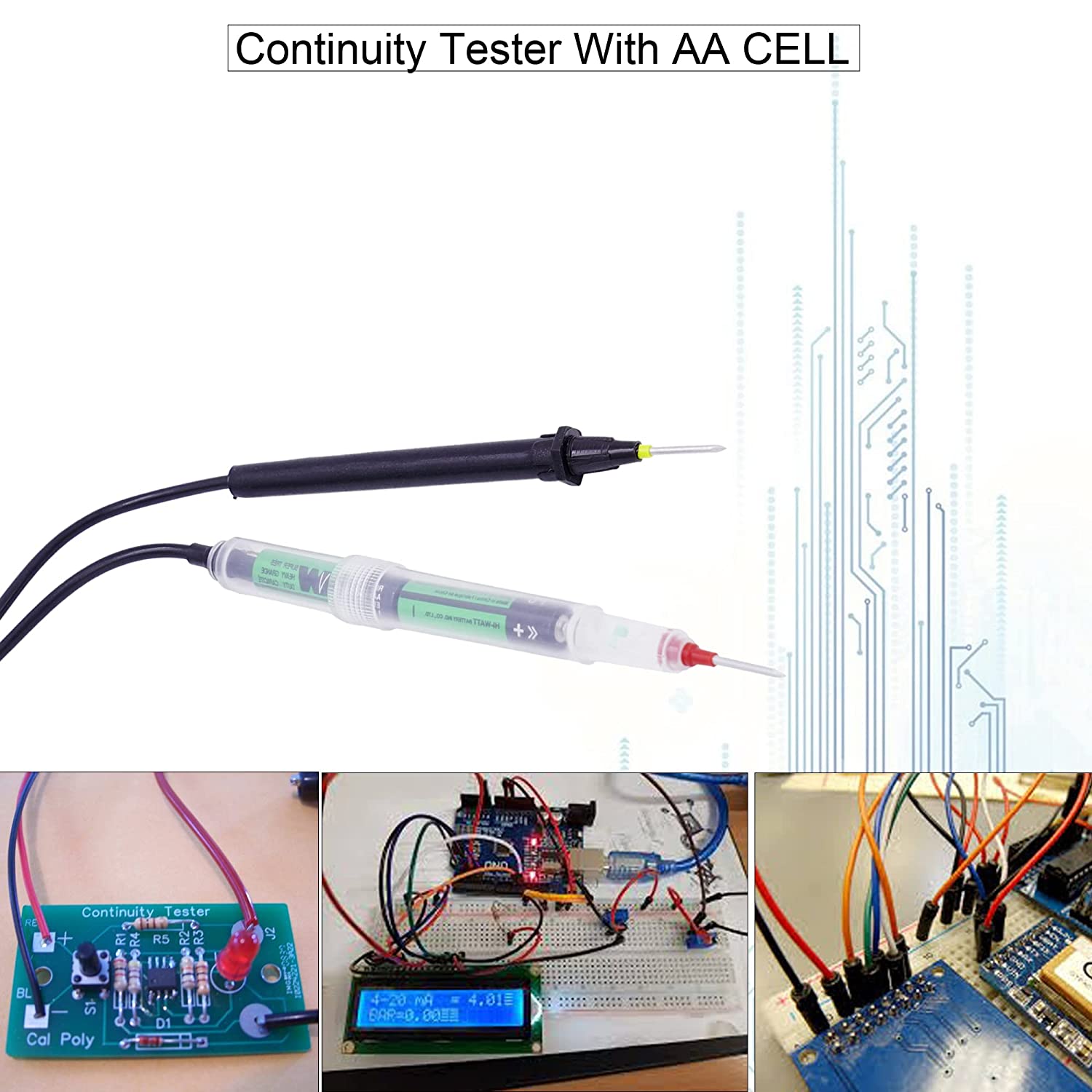 Nahata: Fault Finder Electronic Continuity Tester with AAA Cells